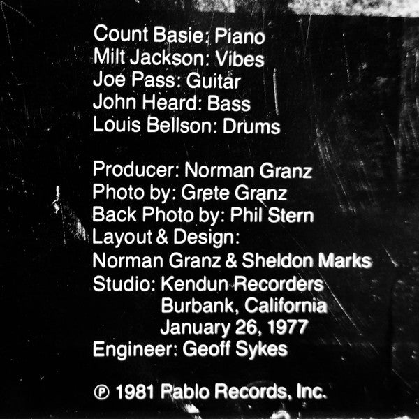 Count Basie - Kansas City 5 (Vinyl, LP, Album) Very Good (VG) / Good Plus (G+)