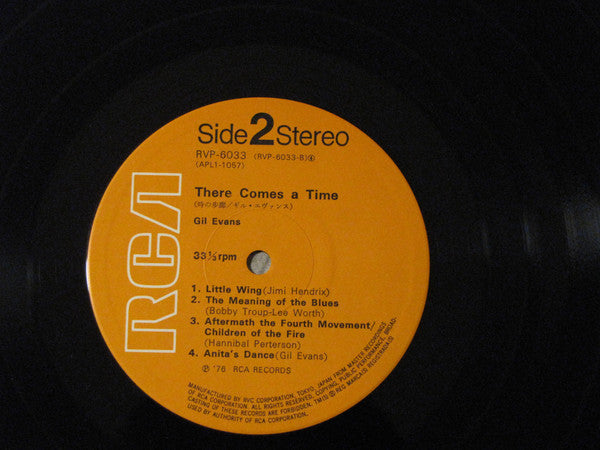 Gil Evans And His Orchestra - There Comes A Time (Vinyl, LP, Album)
