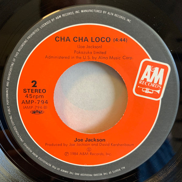 Joe Jackson - You Can't Get What You Want (Till You Know What You Want) (Vinyl, 7", 45 RPM, Single, Stereo) Near Mint (NM or M-) / Very Good Plus (VG+)