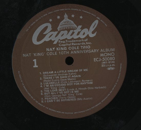 The Nat King Cole Trio - 10th Anniversary Album (Vinyl, LP, Album, ...