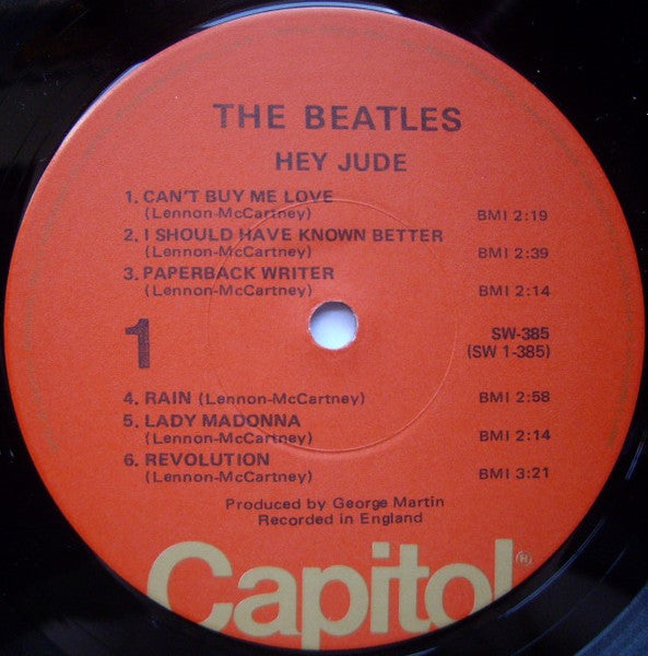 The Beatles - Hey Jude (Vinyl, LP, Compilation, Reissue) Very Good (VG) / Very Good Plus (VG+)