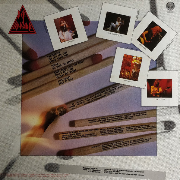 Def Leppard - Pyromania (Vinyl, LP, Album)