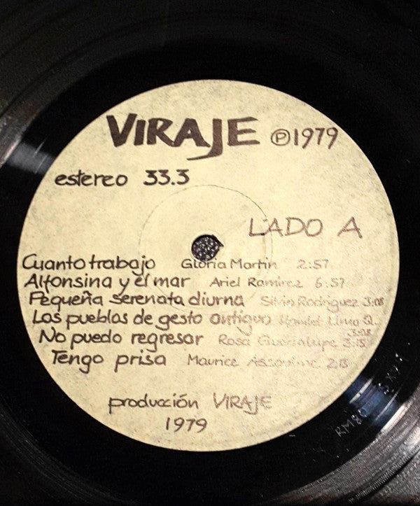 Viraje - Viraje (Vinyl, LP) Very Good Plus (VG+) / Very Good (VG)