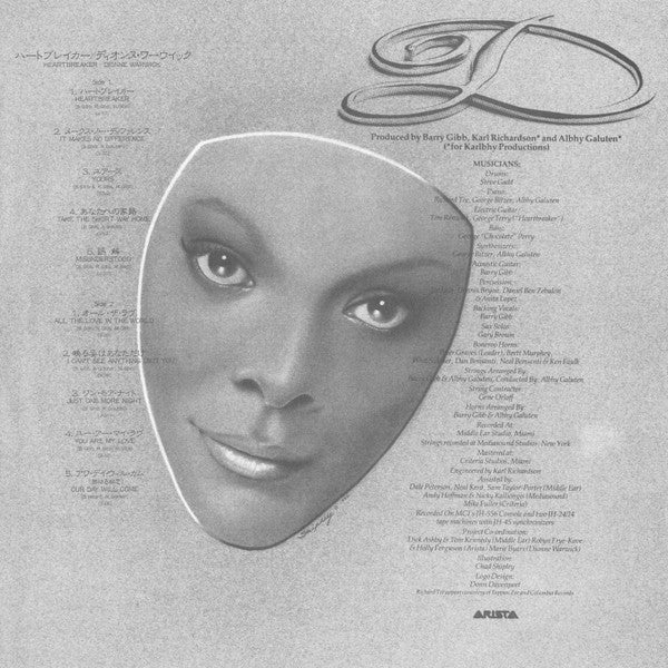 Dionne Warwick - Heartbreaker (Vinyl, LP, Album)