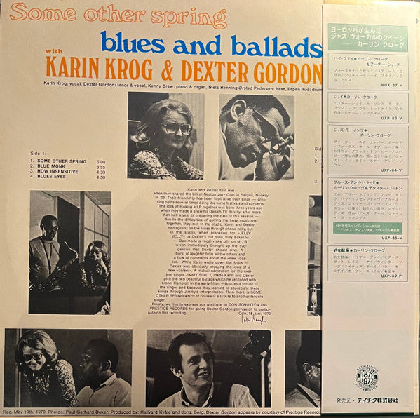 Karin Krog - Some Other Spring, Blues And Ballads (Vinyl, LP, Album...