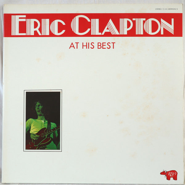 Eric Clapton - At His Best (2xVinyl, LP, Compilation, Reissue) Very Good Plus (VG+) / Very Good Plus (VG+)