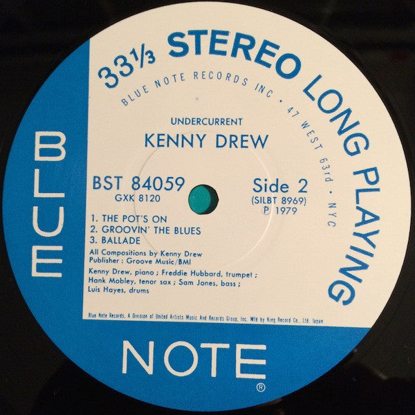 Kenny Drew - Undercurrent (Vinyl, LP, Album, Reissue, Stereo) Near Mint (NM or M-) / Very Good Plus (VG+)