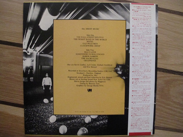10cc - Sheet Music (Vinyl, LP, Album)