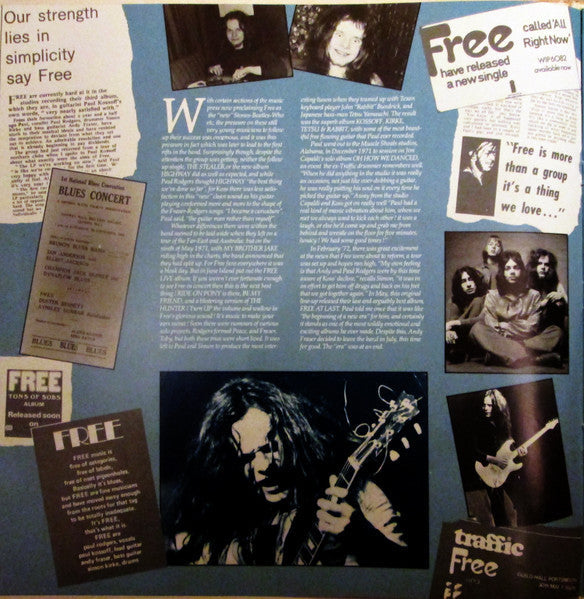 Paul Kossoff - Blue Soul (2xVinyl, LP, Compilation) Very Good (VG) / Very Good (VG)