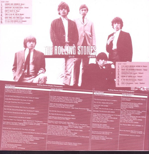 The Rolling Stones - 12 X 5 (Vinyl, LP, Album, Reissue, Mono) Near Mint (NM or M-) / Very Good Plus (VG+)