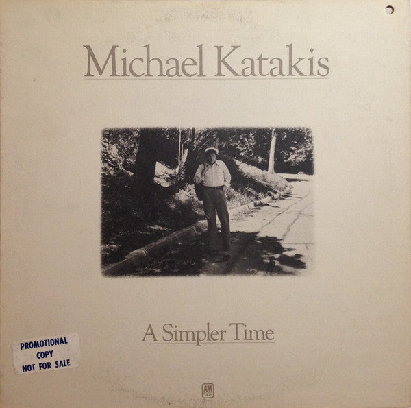 Michael Katakis - A Simpler Time (Vinyl, LP, Album, Promo) Very Good (VG) / Good Plus (G+)