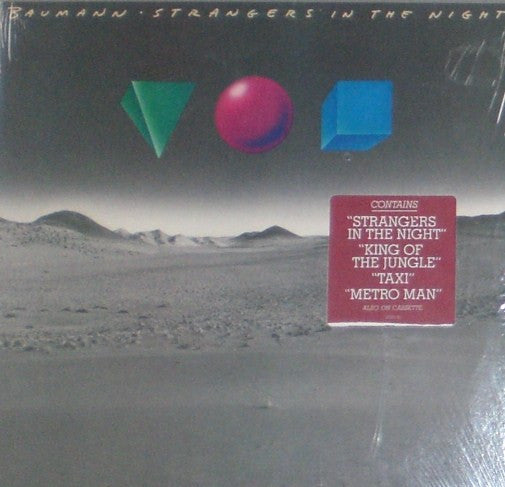 Peter Baumann - Strangers In The Night (Vinyl, LP, Album) Very Good Plus (VG+) / Near Mint (NM or M-)