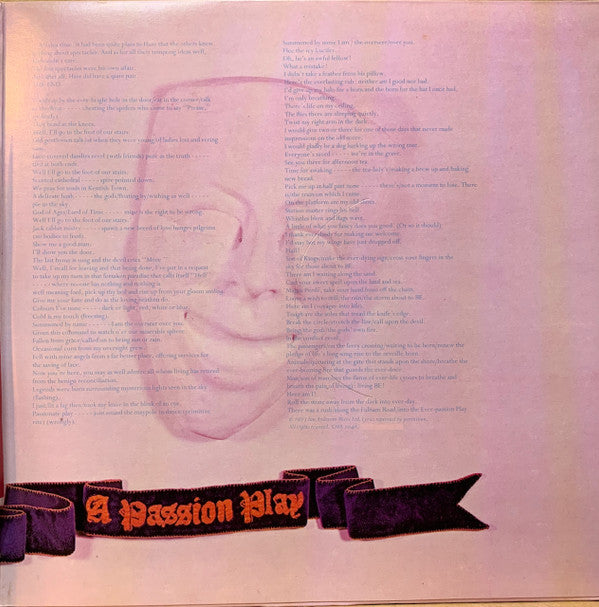 Jethro Tull - A Passion Play = パッション・プレイ (Vinyl, LP, Album, Stereo) Very Good Plus (VG+) / Very Good (VG)