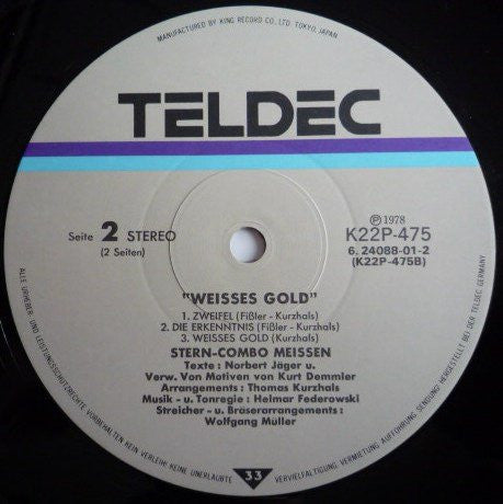 Stern Meissen - Weisses Gold (Vinyl, LP, Album, Reissue) Near Mint (NM or M-) / Very Good (VG)