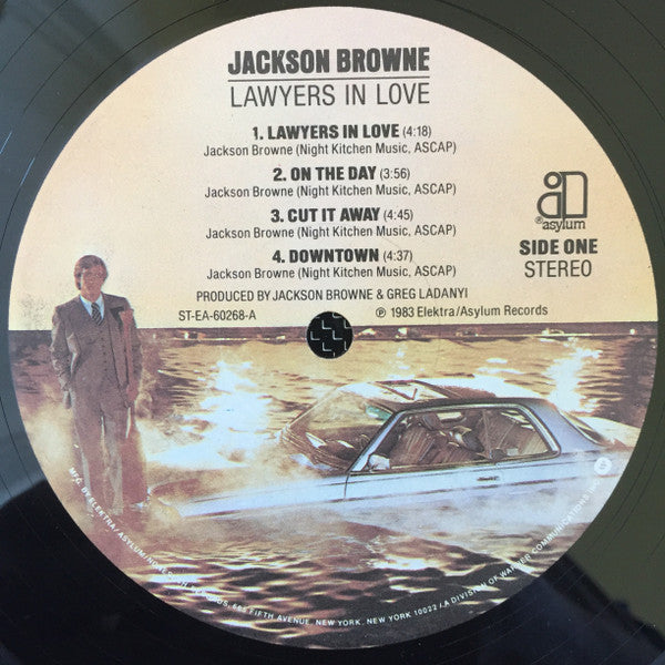 Jackson Browne - Lawyers In Love (Vinyl, LP, Album, Stereo) Near Mint (NM or M-) / Very Good Plus (VG+)