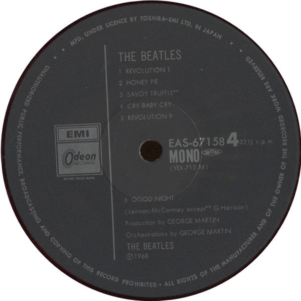 The Beatles - The Beatles (Vinyl, LP, Album, Reissue, Mono)