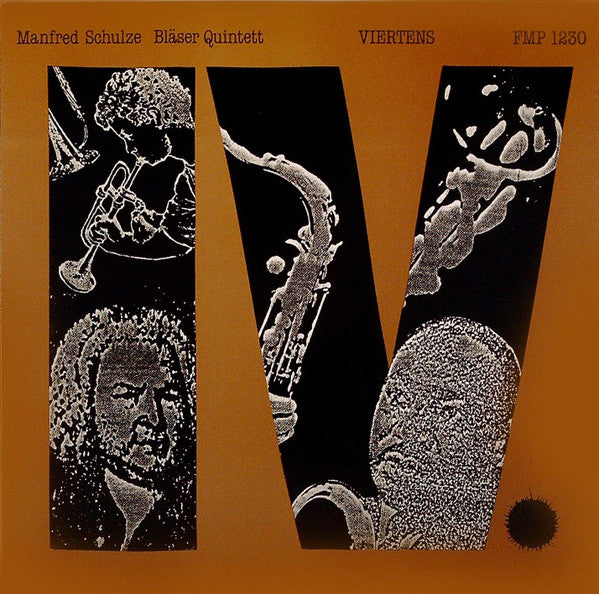 Manfred Schulze Bläserquintett - Viertens (Vinyl, LP, Album) Good Plus (G+) / Very Good Plus (VG+)