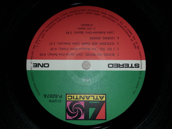 Yes - Yes (Vinyl, LP, Album) Very Good Plus (VG+) / Very Good Plus (VG+)