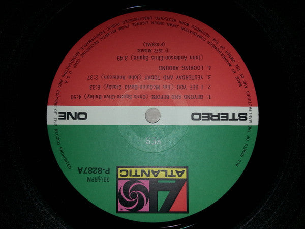 Yes - Yes (Vinyl, LP, Album) Very Good Plus (VG+) / Good Plus (G+)