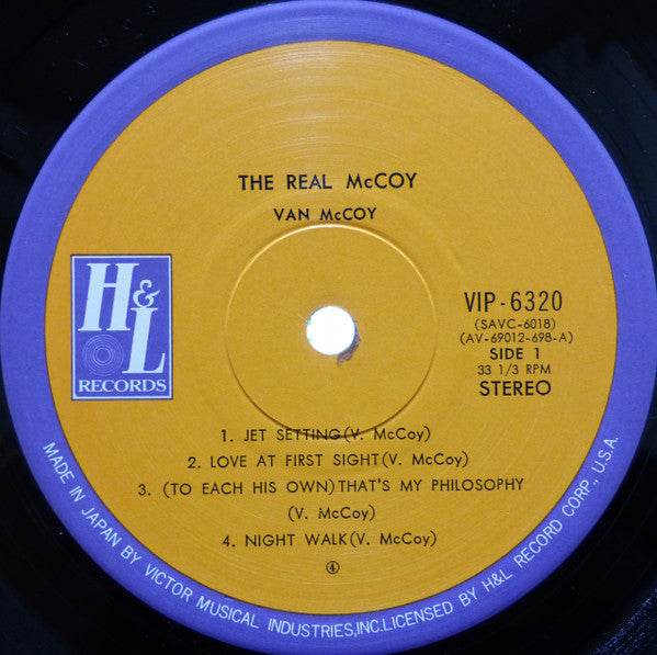 Van McCoy - The Real McCoy = リアル・マッコイ (Vinyl, LP, Album, Stereo)