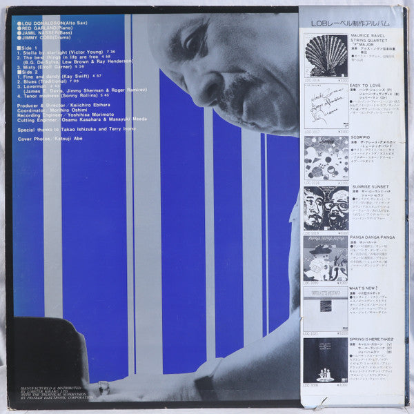 Lou Donaldson - Fine And Dandy Live In Digital Recording (Vinyl, LP, Album, Stereo) Very Good Plus (VG+) / Very Good Plus (VG+)