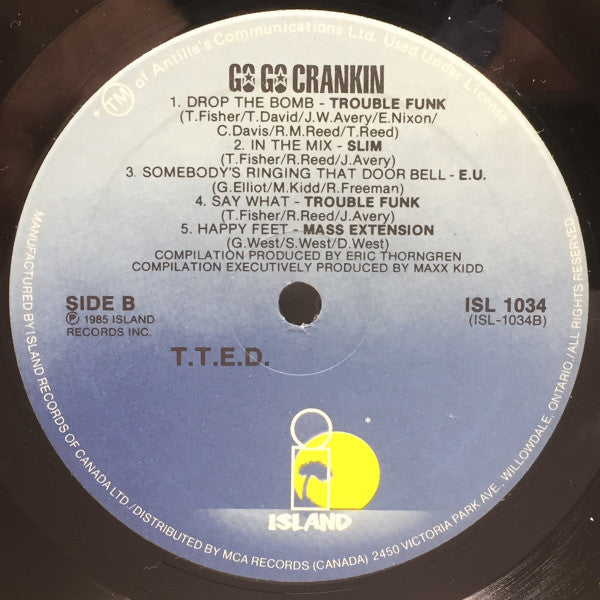 Various - Go Go Crankin' (Vinyl, LP, Compilation) Good Plus (G+) / Good (G)
