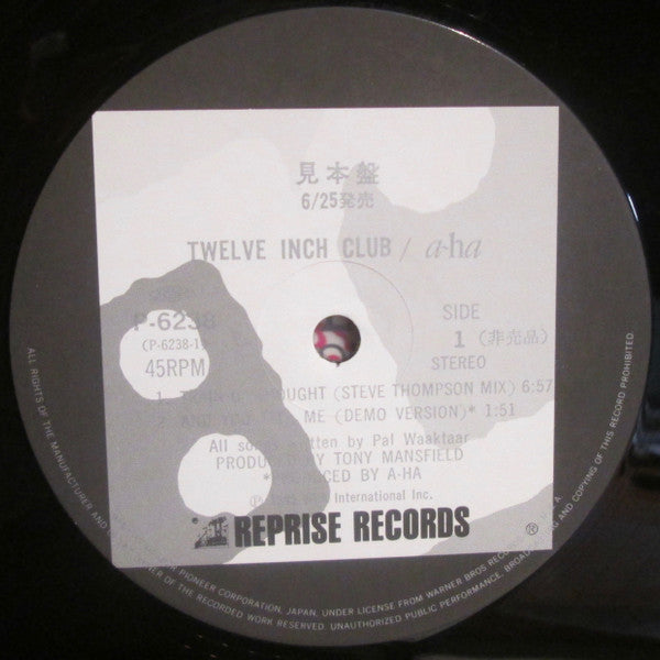 a-ha - Twelve Inch Club (Vinyl, 12", 45 RPM, Mini-Album, Compilation, Promo) Very Good Plus (VG+) / Very Good (VG)