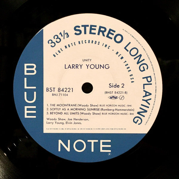 Larry Young - Unity (Vinyl, LP, Album, Reissue, Stereo)