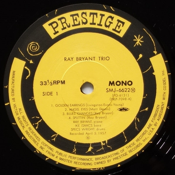 Ray Bryant Trio - Piano Piano Piano Piano... (Vinyl, LP, Album, Rei...