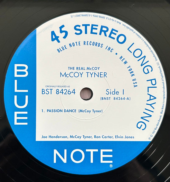 McCoy Tyner - The Real McCoy (2xVinyl, LP, 45 RPM, Album, Limited Edition, Reissue, Remastered, Stereo) Very Good Plus (VG+) / Very Good Plus (VG+)
