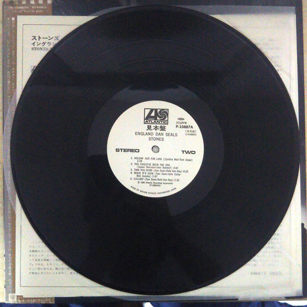 Dan Seals - Stones (Vinyl, LP, Album) Very Good Plus (VG+) / Very Good (VG)