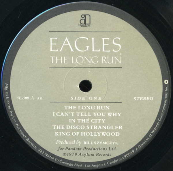 Eagles - The Long Run (Vinyl, LP, Album, Stereo) Very Good Plus (VG+) / Good Plus (G+)