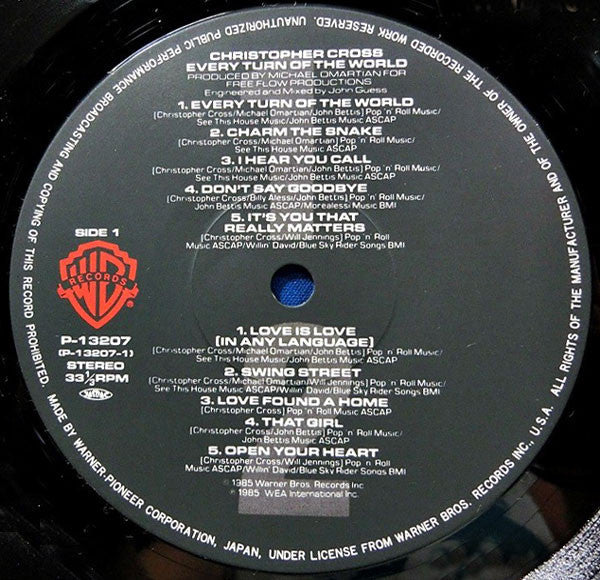 Christopher Cross - Every Turn Of The World (Vinyl, LP, Album)