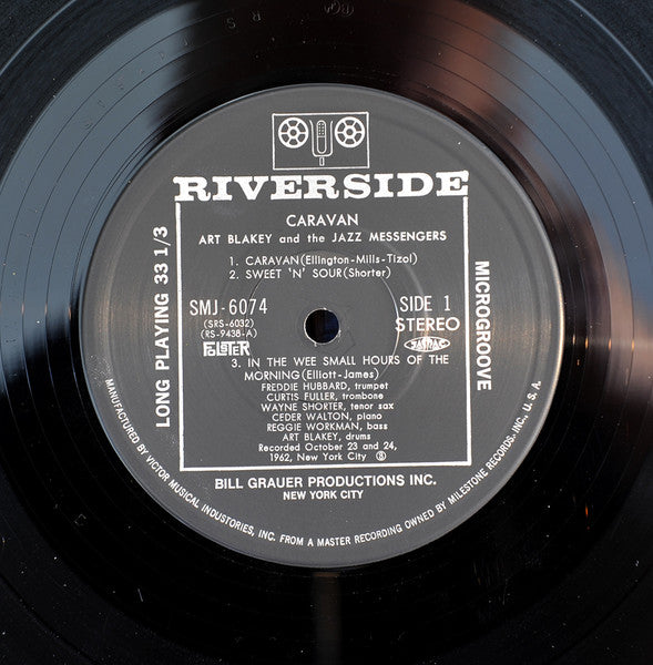 Art Blakey & The Jazz Messengers - Caravan (Vinyl, LP, Album, Reiss...