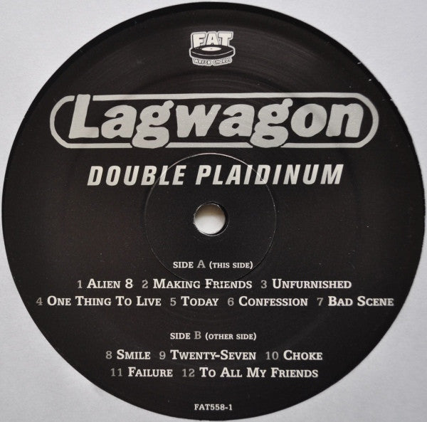 Lagwagon - Double Plaidinum (Vinyl, LP, Album) Good Plus (G+) / Very Good (VG)