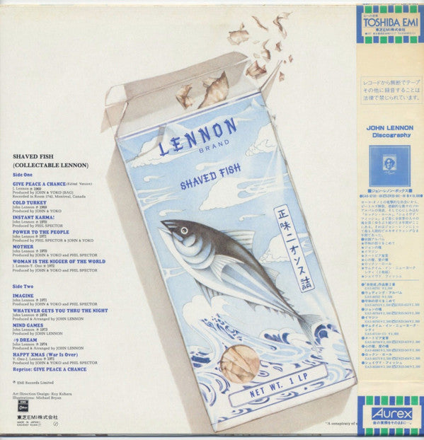 John Lennon - Shaved Fish (Vinyl, LP, Compilation, Reissue)