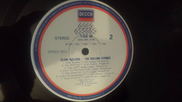 The Rolling Stones - Slow Rollers (Vinyl, LP, Compilation)