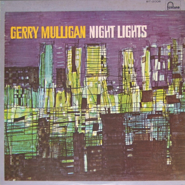 Gerry Mulligan - Night Lights (Vinyl, LP, Album, Reissue, Stereo) Very Good Plus (VG+) / Very Good (VG)