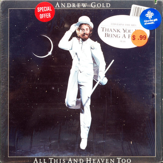 Andrew Gold - All This And Heaven Too (Vinyl, LP, Album, Stereo) Very Good (VG) / Very Good (VG)