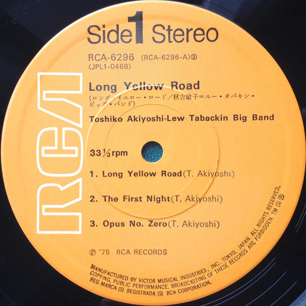 Toshiko Akiyoshi-Lew Tabackin Big Band - Long Yellow Road = ロング・イエロ...