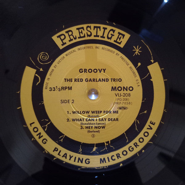 The Red Garland Trio - Groovy (Vinyl, LP, Album, Reissue, Mono)