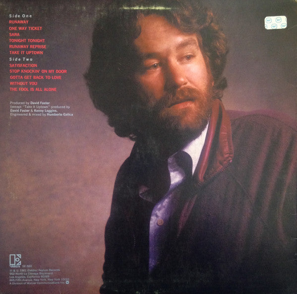 Bill Champlin - Runaway (Vinyl, LP, Album, Stereo)