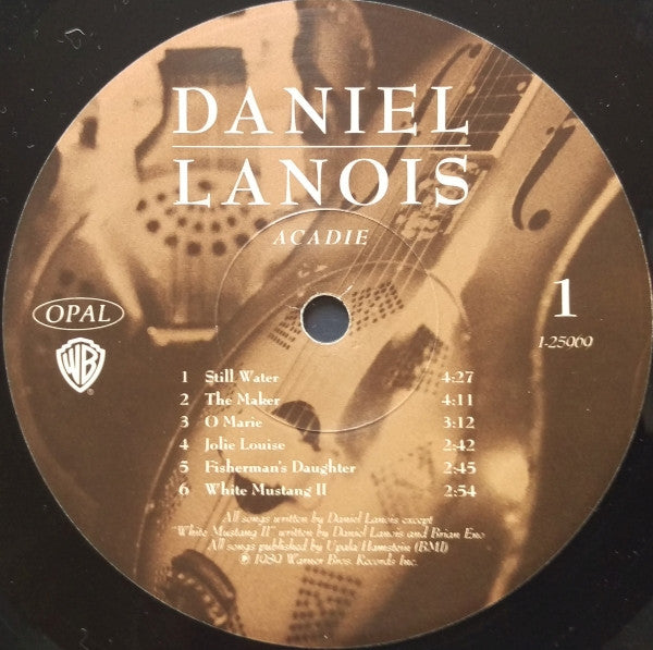 Daniel Lanois - Acadie (Vinyl, LP, Album) Near Mint (NM or M-) / Very Good Plus (VG+)
