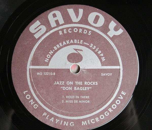 Don Bagley - Jazz On The Rocks (Vinyl, LP, Mono) Very Good Plus (VG+) / Very Good (VG)