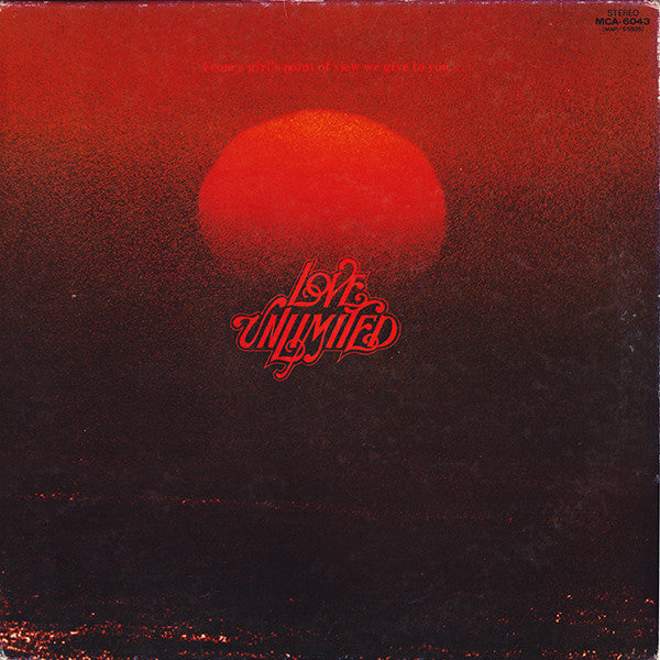 Love Unlimited - From A Girl's Point Of View We Give To You... (Vinyl, LP, Album) Very Good Plus (VG+) / Very Good Plus (VG+)