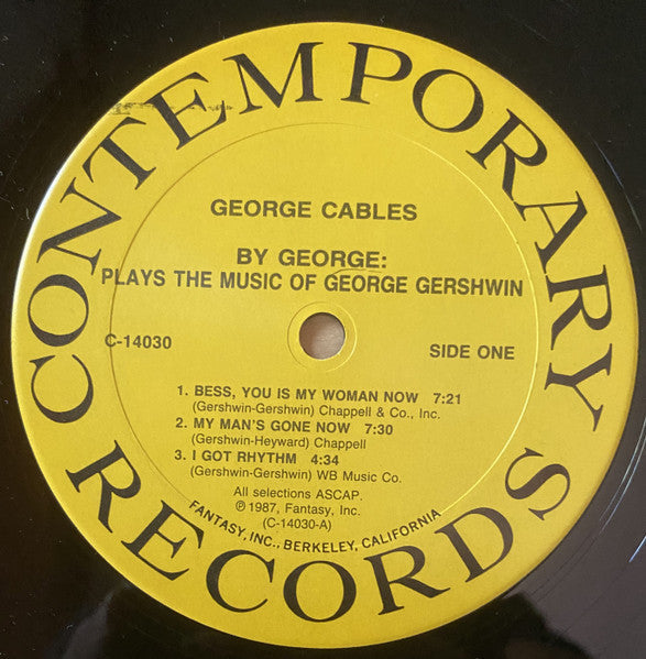 George Cables - By George: George Cables Plays The Music Of George ...
