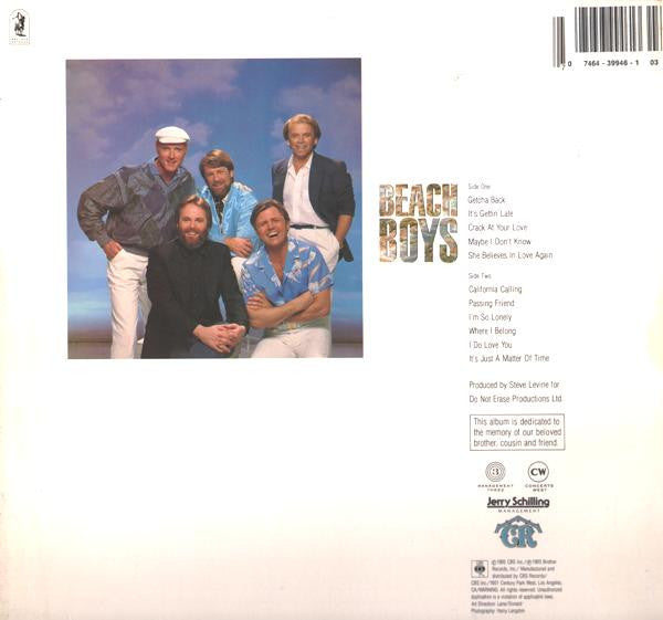 The Beach Boys - The Beach Boys (Vinyl, LP, Album, Stereo) Very Good (VG) / Very Good (VG)