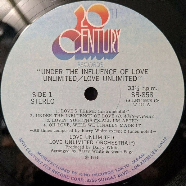 Love Unlimited - Under The Influence Of Love Unlimited (Vinyl, LP, ...