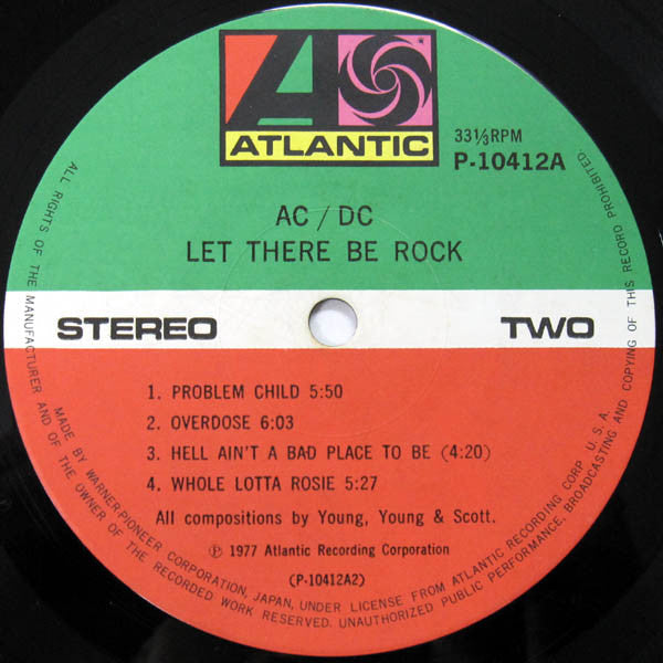 AC/DC - Let There Be Rock (Vinyl, LP, Album, Stereo)
