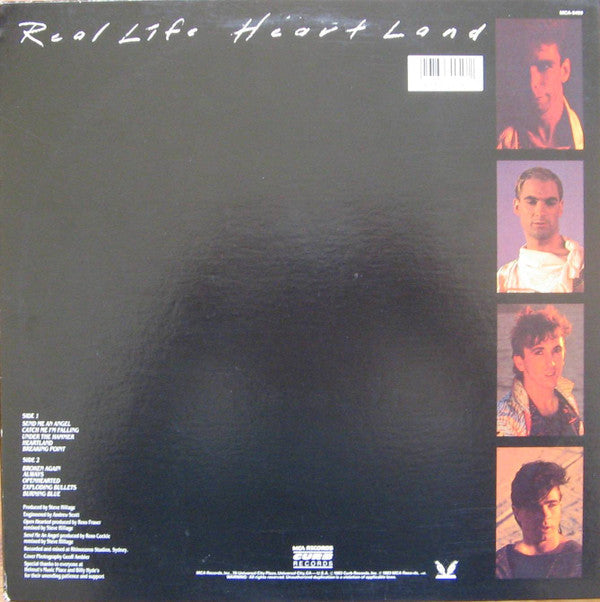 Real Life - Heartland (Vinyl, LP, Album) Very Good (VG) / Very Good (VG)